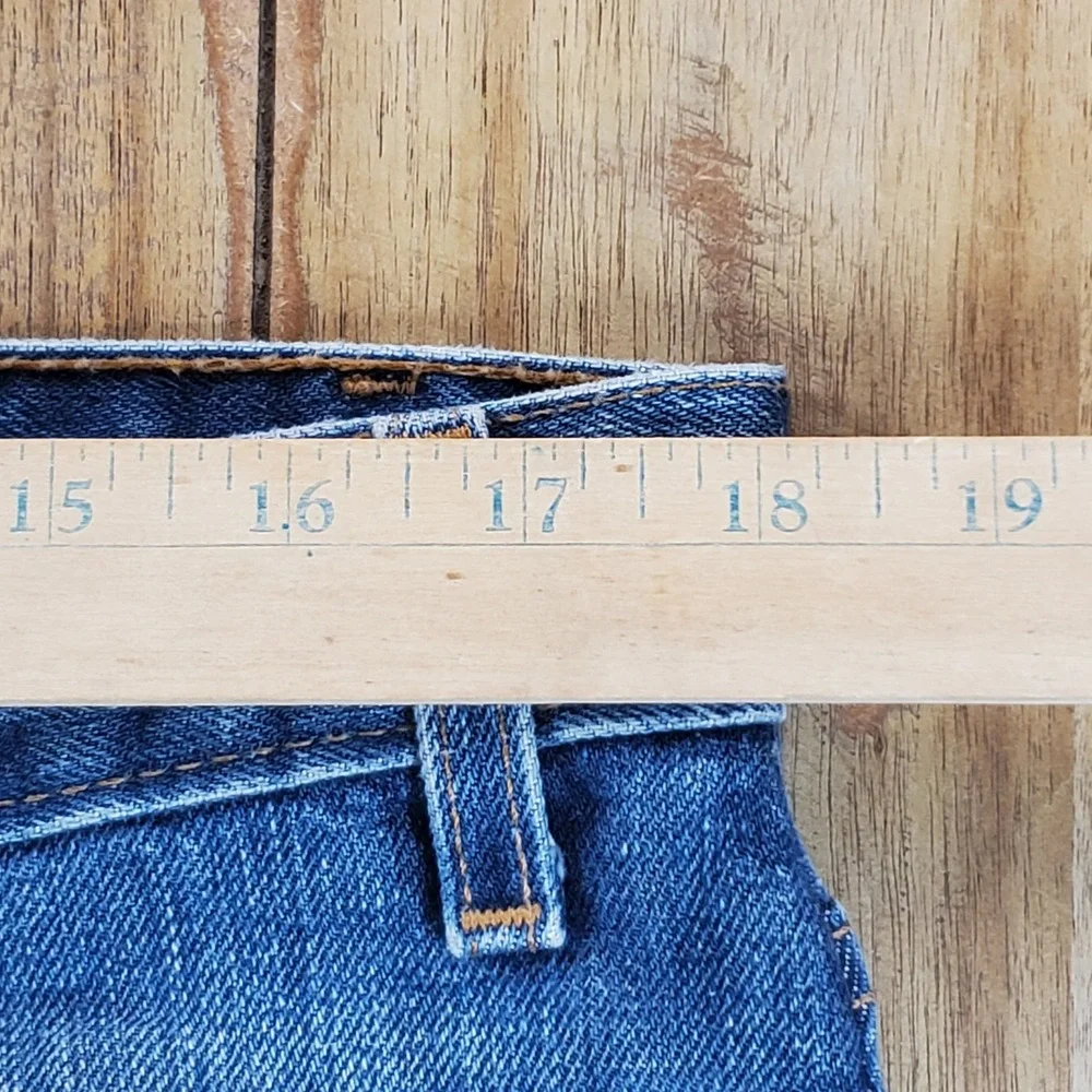 Vintage 2001 Levi's 505 Regular Fit Straight Jeans Mens 36x32 Blue Made in USA